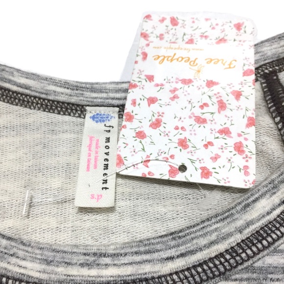 NWT FP Movement Peekaboo Layering Top Sweatshirt - Picture 5 of 8